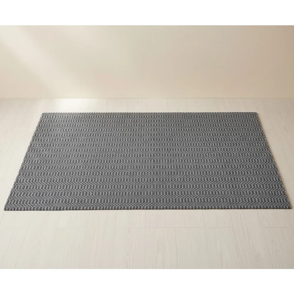 

Washable 3x5 Ft Cotton Braided Rug Non-Slip Rubber Backed Indoor Door Mat for Kitchen Living Room Entryway