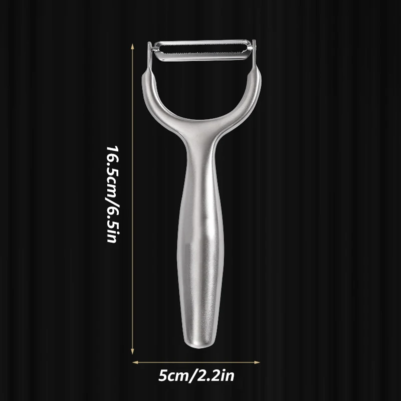 304 Stainless Steel Y-Shaped Peeler,Vegetable Fruit with Rotary Sharp Blade - Kitchen Tool