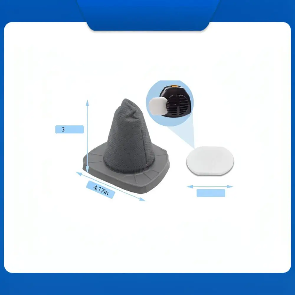 Premium Vacuum Cleaner Filter For Eureka NES100 For Black And Decker BDST1601 Replacement Components Dust Trap Accessory