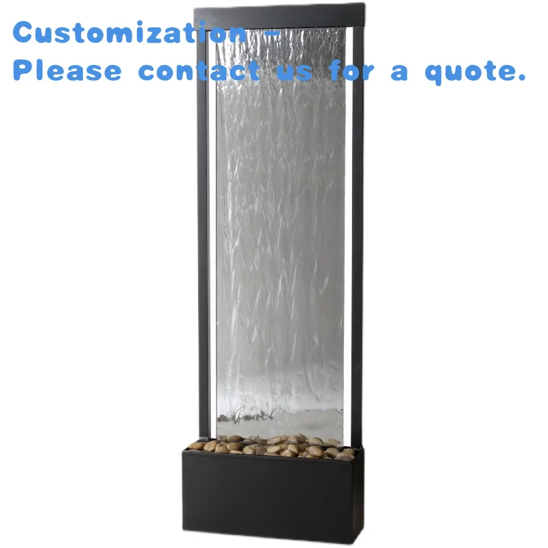 

custom.whole sale Fountain Indoor Home Decor Curtain Wall Screen Plastic Resin Floor Ornaments