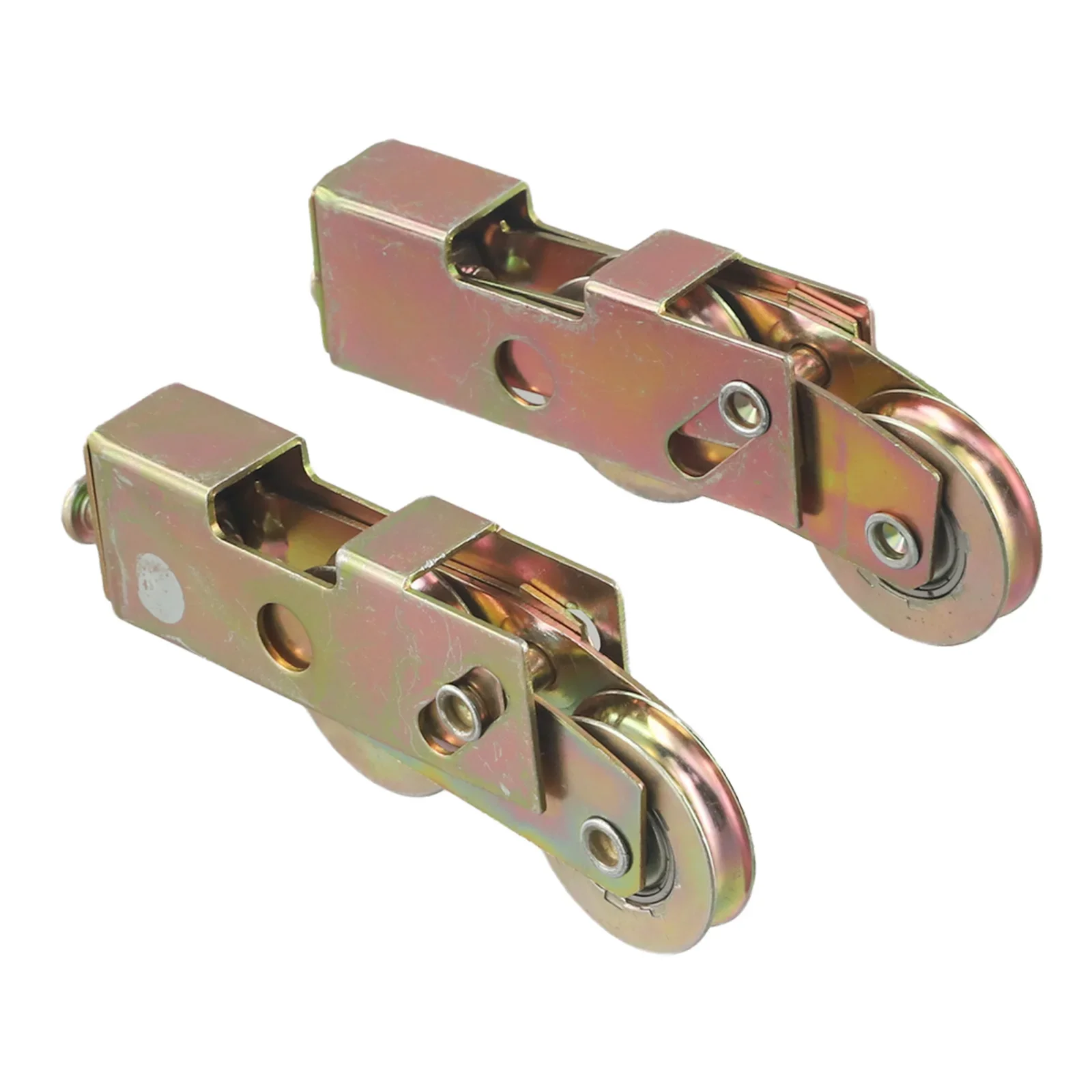 

2 шт. 1-1/4 дюйма, двойные колеса, ролики для раздвижных дверей патио, прочный комплект для сборки ролика для раздвижных дверей, шарикоподшипник для окна