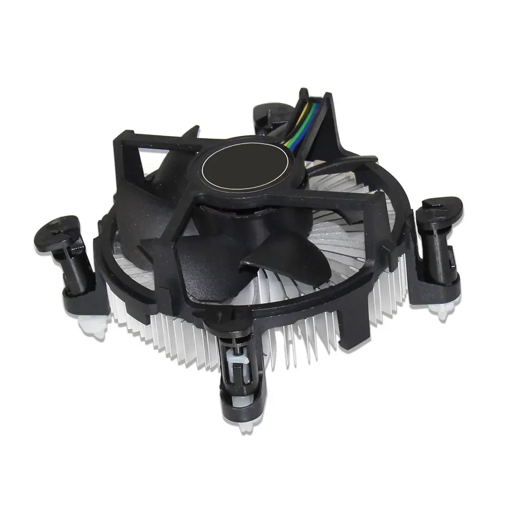LDPCSJ Met 90mm CPU Fan Aluminium Heatsink voor Intel E97379-003 Core i3/i5/i7 Socket LGA1150/1155/1156 4Pin Stille Koellichaam