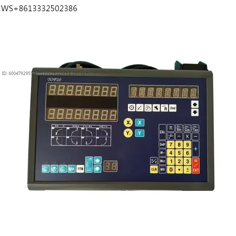 Digital Display Meter TOP10 TOP20 CDD ASD4 Grating Ruler Milling Machine Electronic Ruler Bi Sheng Display