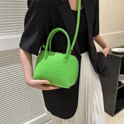 Leisure Commuter Crossbody Bag for Women Shell Bag 2024 Spring New Fashion Simple Handbag Shoulder Bag Women Purse Сумка Женская