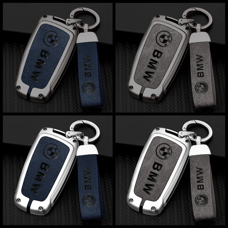 Car Key Cover Case Holder Key Shell For BMW 1 3 5 7 Series X1 X3 X4 X5 F10 F15 F16 F20 F30 F18 F25 M3 M4 E34 Keychain Accessorie