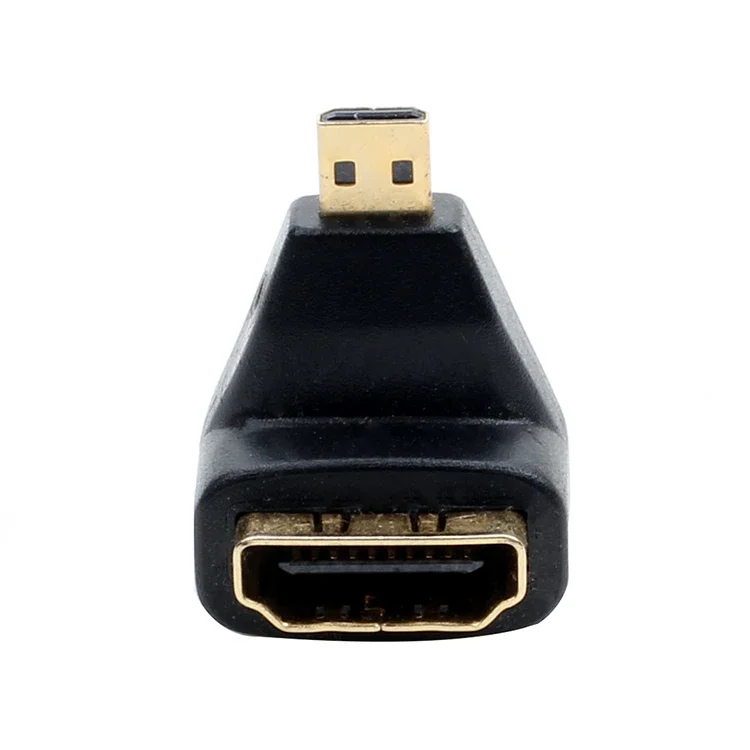 1pcs HDM1 Female to Micro HDM1 Male 90 Degree Angle Up HDM1 Adapter Connector Extender HDM1 Converter