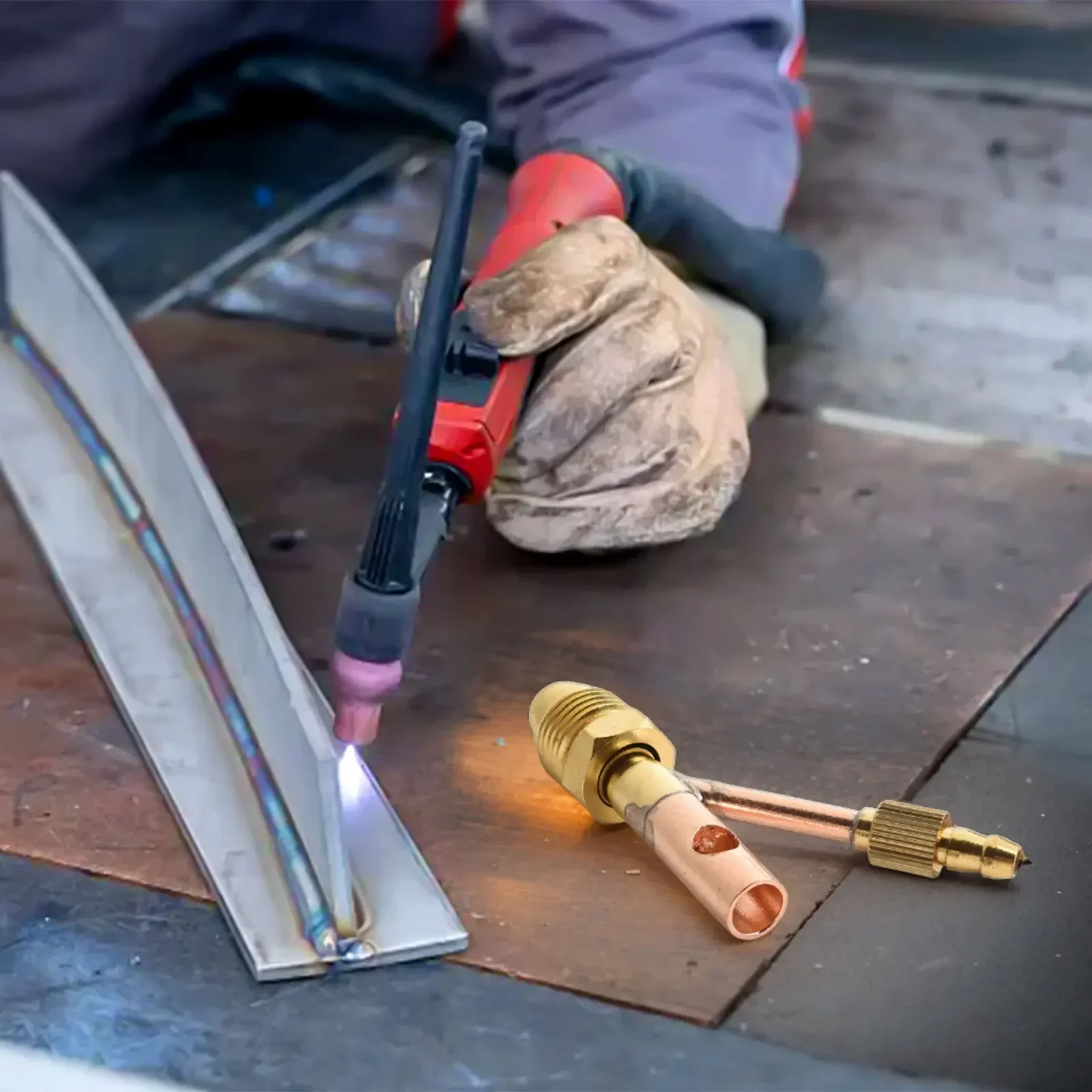 

Upgrade Your Setup Dependable copper male connector allows quick connections essential to optimizing your welding tasks