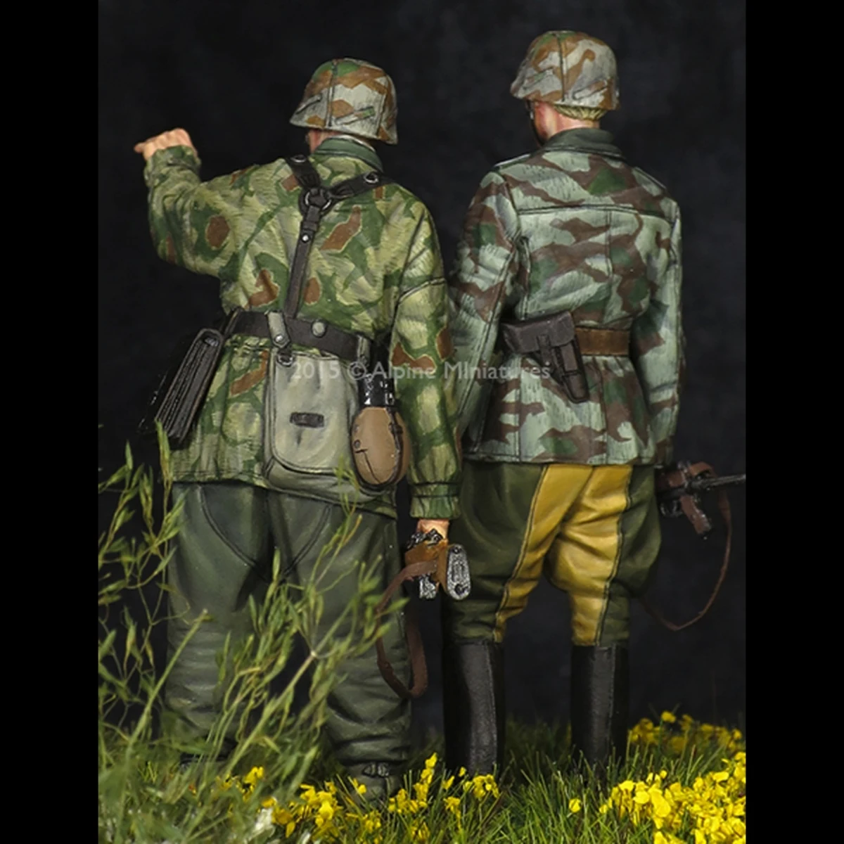 Kit de figurines en résine non peintes, thème militaire, Grenadier allemand non assemblé et non peint GK, 1/35