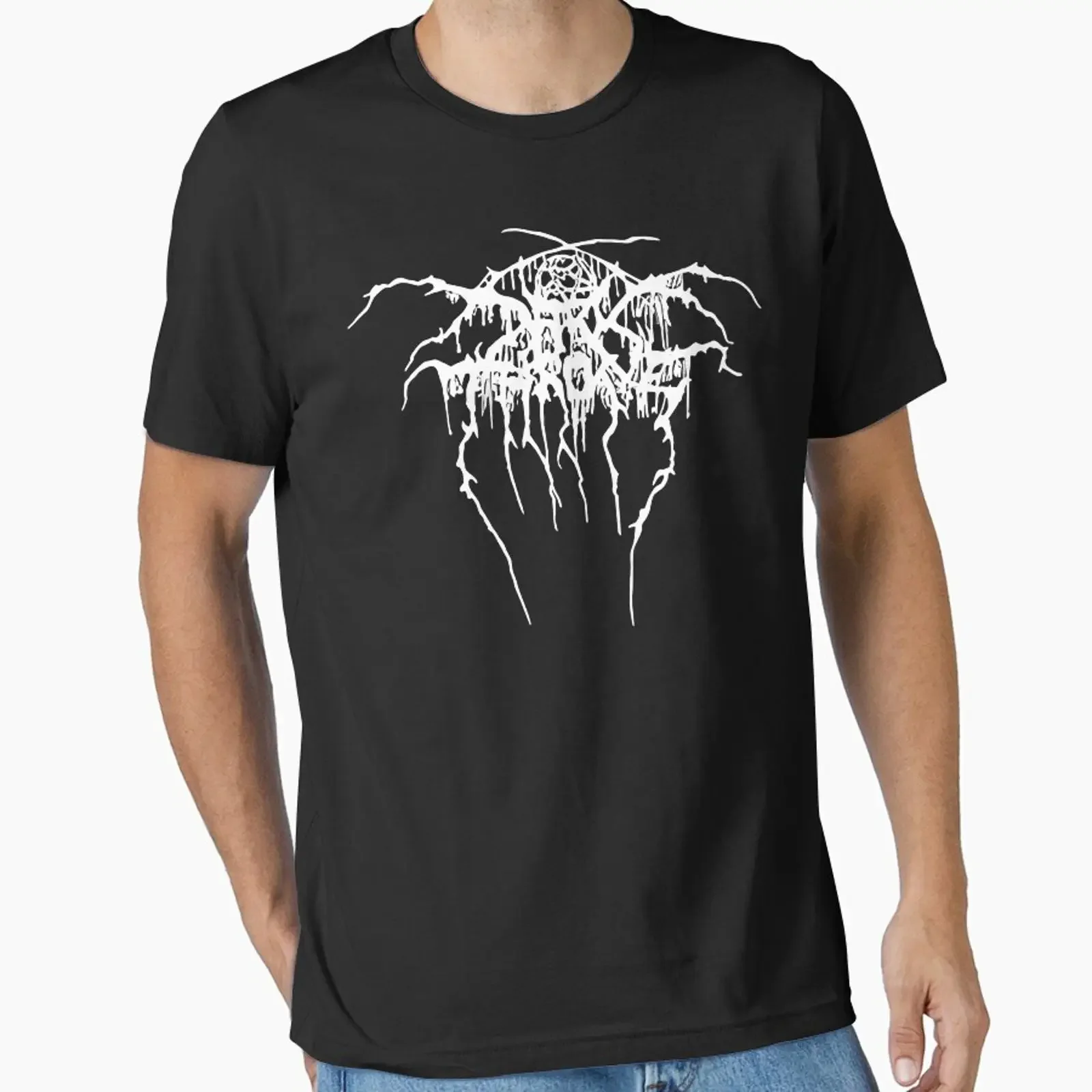 Preview of the artwork Darkthrone Logo created and sold by topitoff vintage Washed Stylish Unisex Casual Versatile graphic