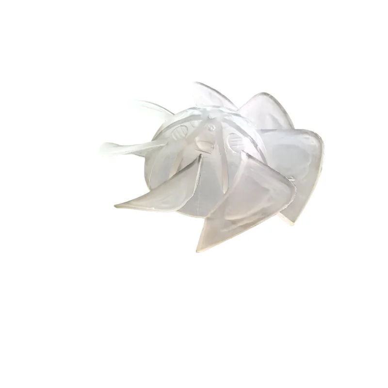 55mm diameter Fan Parts plastic 7-blade fan blade for Hair Dryer