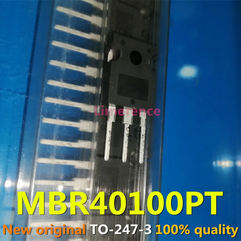 5pcs MBR40100PT TO-247 MBR40100 TO247 MBR40100PTG TO-3P 40A 100V Schottky diode-