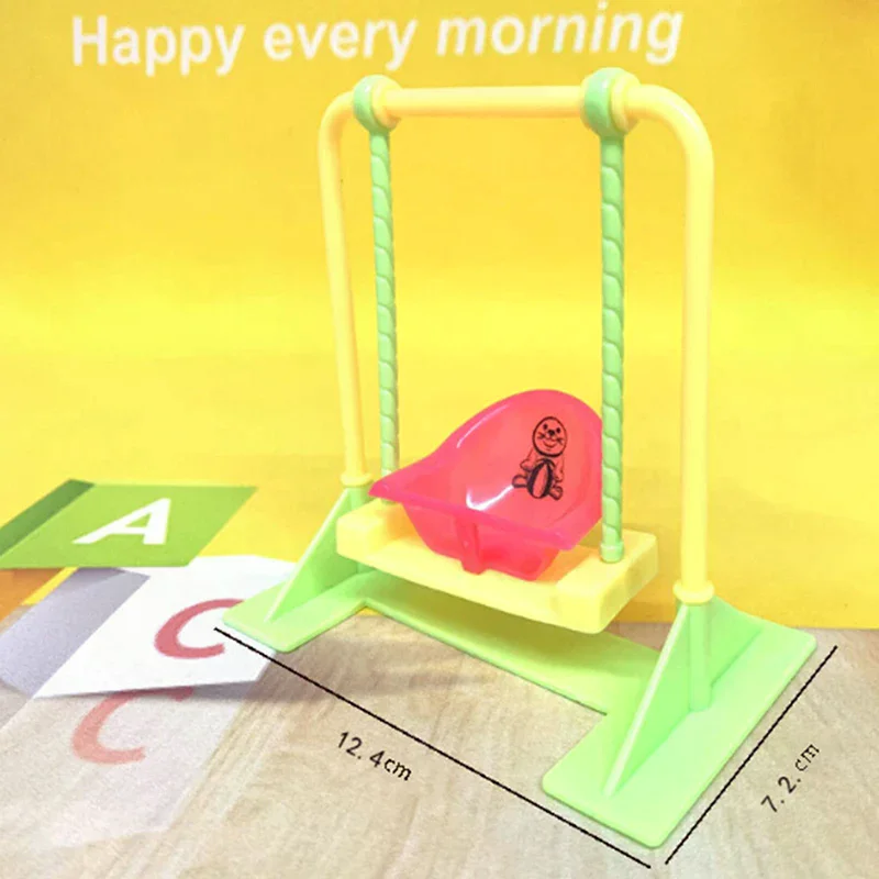 Doll Dollhouse for Girl Swing Play Accessories Amusement Park High Quality Durable Material Easy to Use Perfect for Home