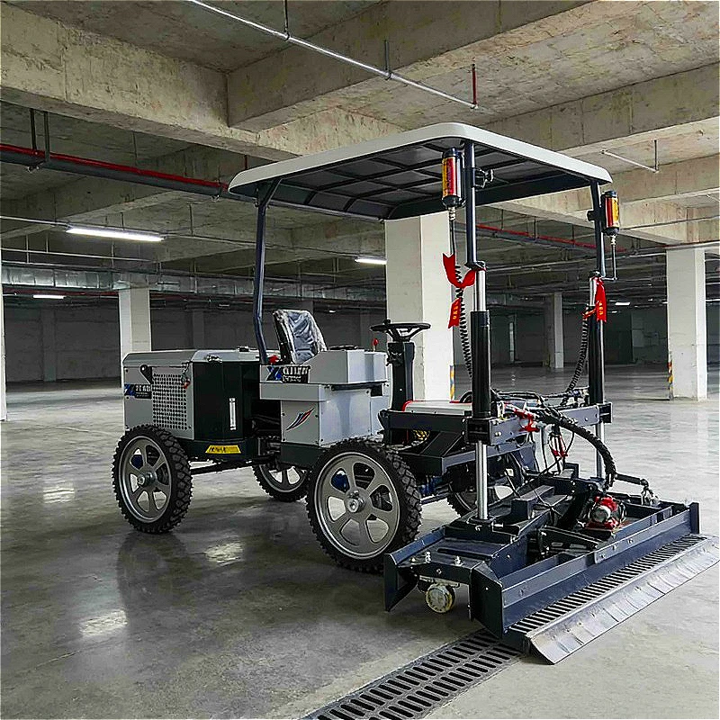 High Efficiency Land Ground Tool Vibratory Floor Paving Road Laser Screed Leveling Concrete Laser Screed Machine Factory Price
