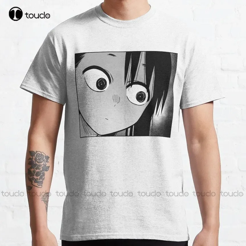 Nagatoro Eyes - Ijiranaide Nagatoro-San Classic T-Shirt Mens Black Tshirt Custom Aldult Teen Unisex Digital Printing Tee Shirts