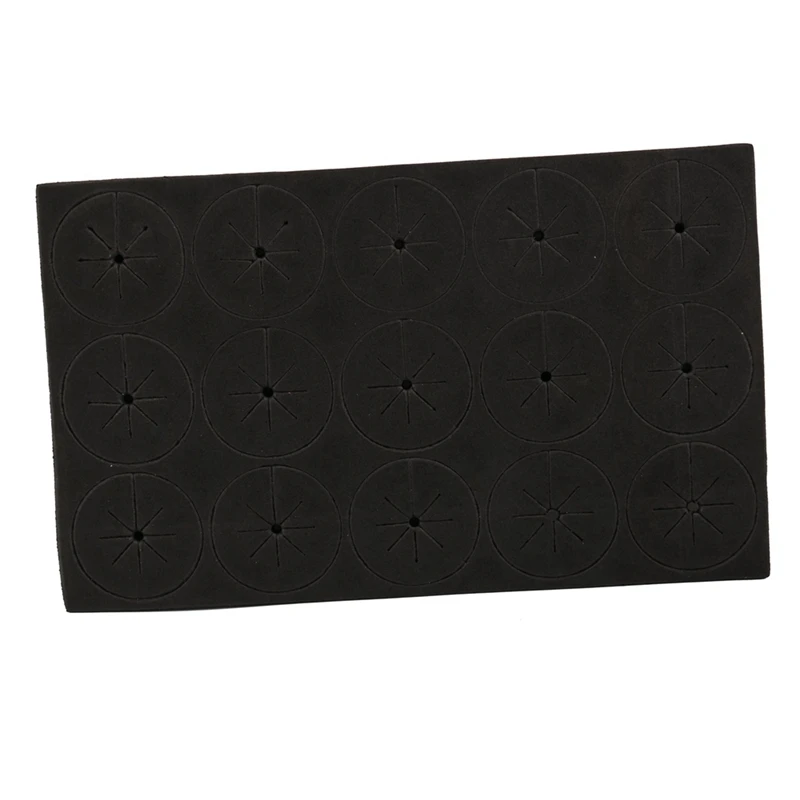 120Pcs Garden Clone Collars Neoprene Inserts Sponge Block For 2 Inch Net Pots Hydroponics Systems And Cloning Machines