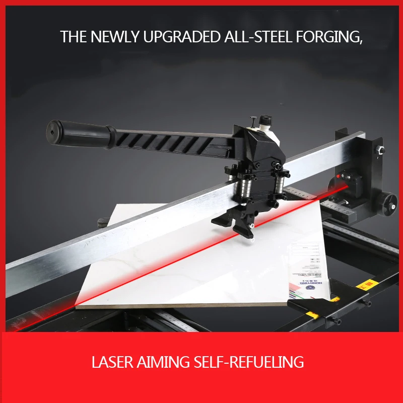 800mm/1000mm/1200mm Manual Ceramic Tile Cutter Laser Positioning High Precision Ceramic Tile Push Knife Floor Tile Cutting Tool