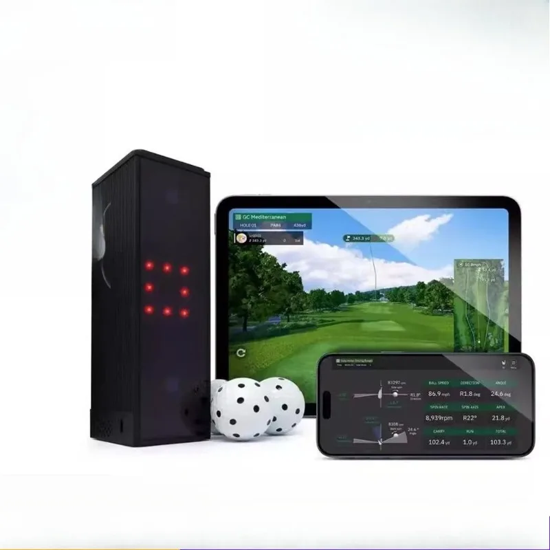 

Chinese version golf emulator host significant other support, percussion shed curtain