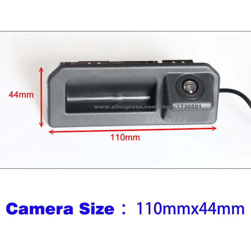 Trunk Handle Rear View Camera FOR Audi A4 B8 B9 A4L S4 RS4 2016~2024 / A3 S3 8V 8P RS3 A5 S5 Q3 Q5 A6 A8 Q7 HD Parking Camera