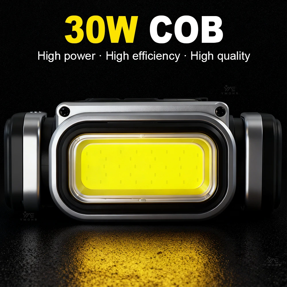 New 7700000LM Headlamp Rechargeable Head Light Super Bright Headlight Motion Sensor Led Head Flashlight Camping Outdoor Flashing