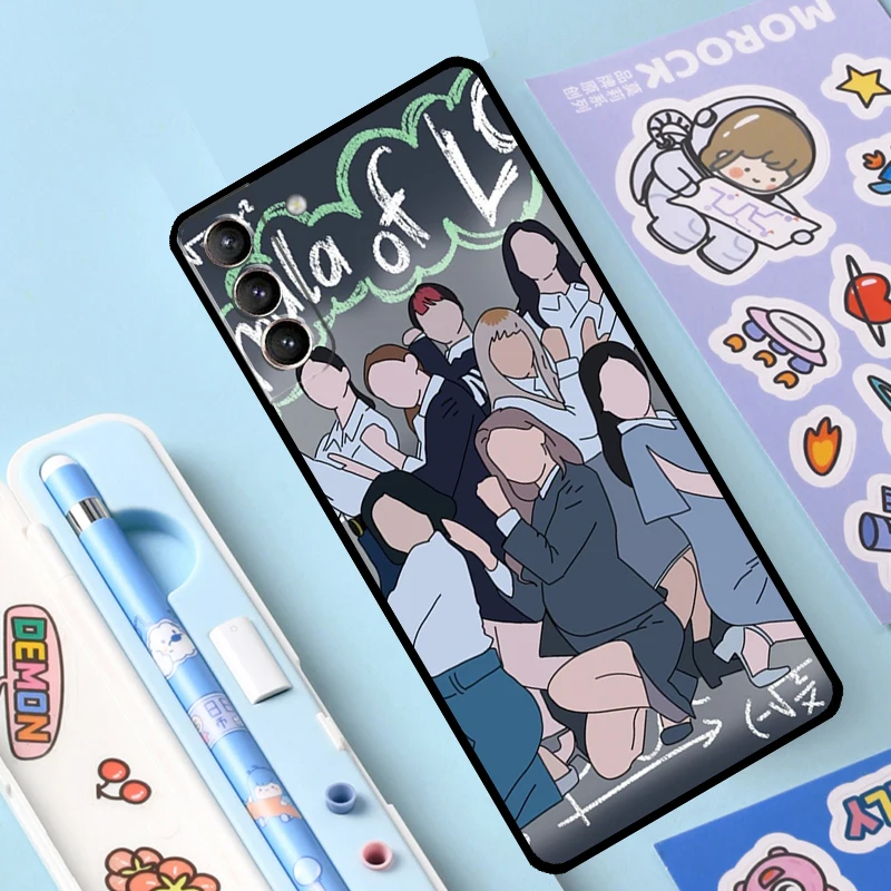 TWICE Formula of Love O+T=3 Kpop Case For Samsung Galaxy S23 S21 S22 Ultra Plus Note 10 20 S8 S9 S10 Plus S20 FE Cover Case