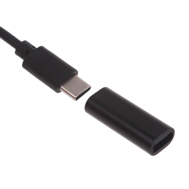 라우터 스피커 LED 조명 카메라용 C타입 수-DC 전원 코드, 암에서 암으로 컨버터 어댑터, 12V, 3.5x1.35mm