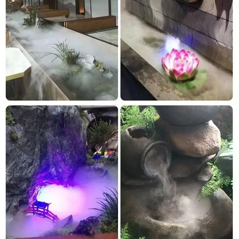 Распылитель для изготовления распылителей, увлажнение тумана, распыление, проточная вода, рокарий, функция воды, курильщик, бонсай, садовый электроинструмент