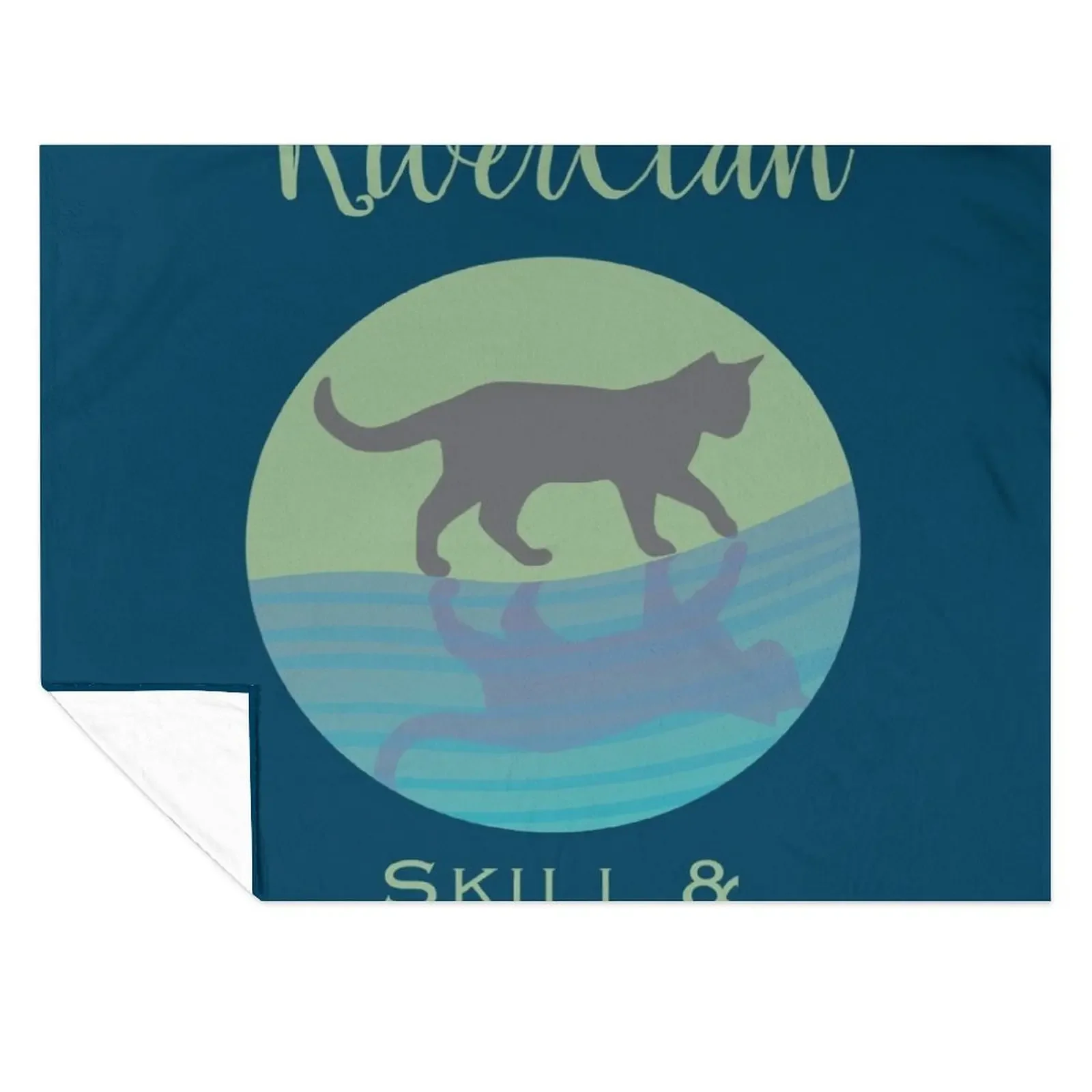 

RiverClan Pride Throw Blanket blankets ands Nap for winter Softest Blankets