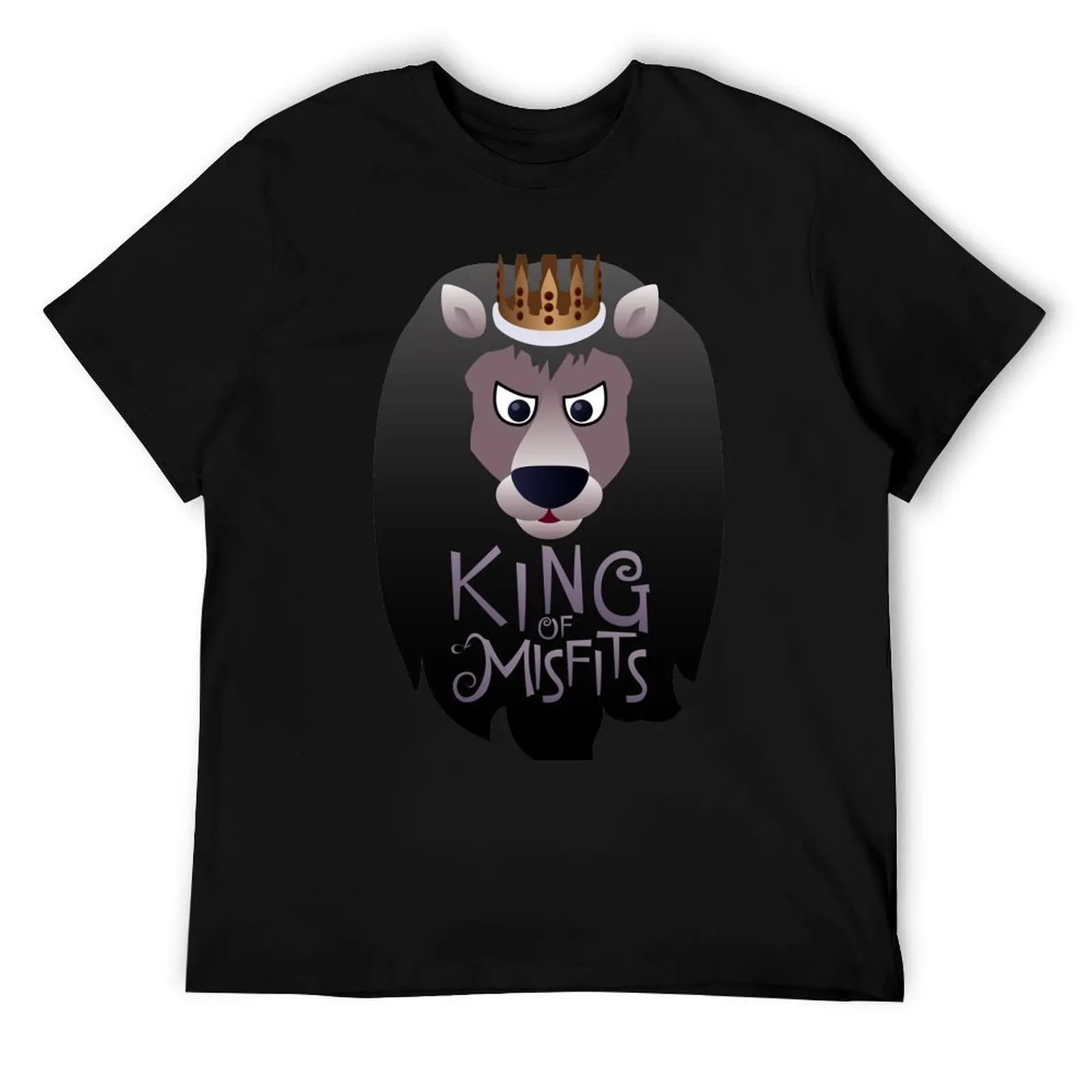 

King of Misfits T-Shirt cotton t shirt man essential t shirt T-Shirt