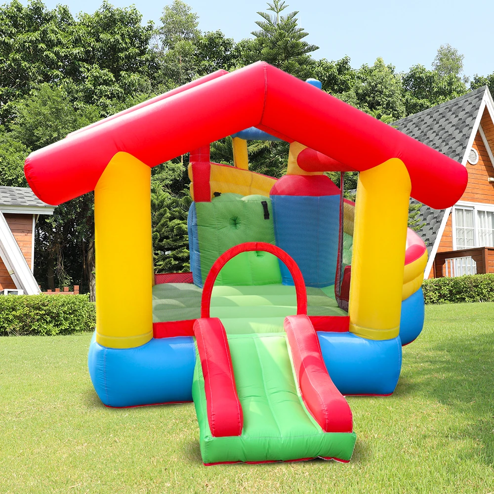 China Manufactory Inflatable Bouncy House Obstacle Course Sale Big Inflatable Bounce House For Kids