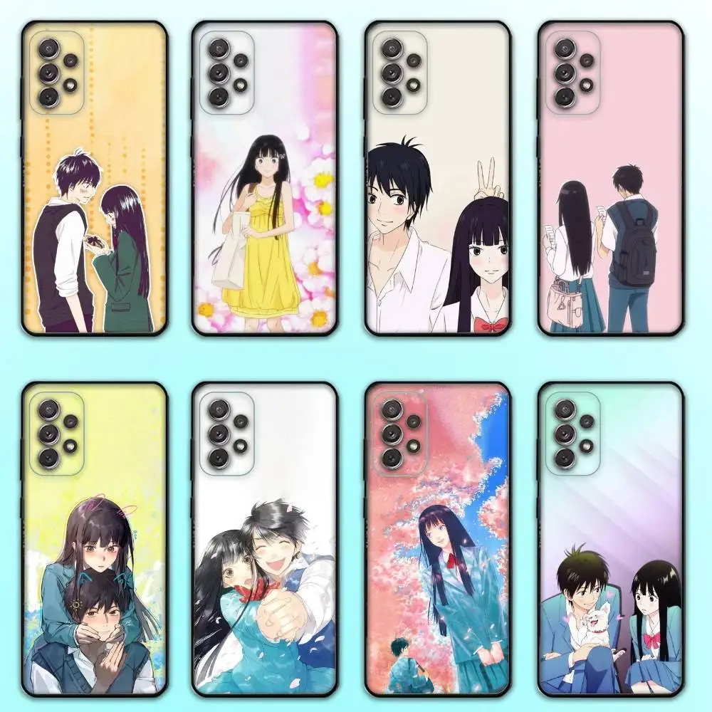 Funda de teléfono S-Sawako k-uronuma Anime para Samsung S25,S24,S21,S22,S23,S30,Ultra,S20,Plus,Fe,Lite,Note,10,9,5G cubierta negra