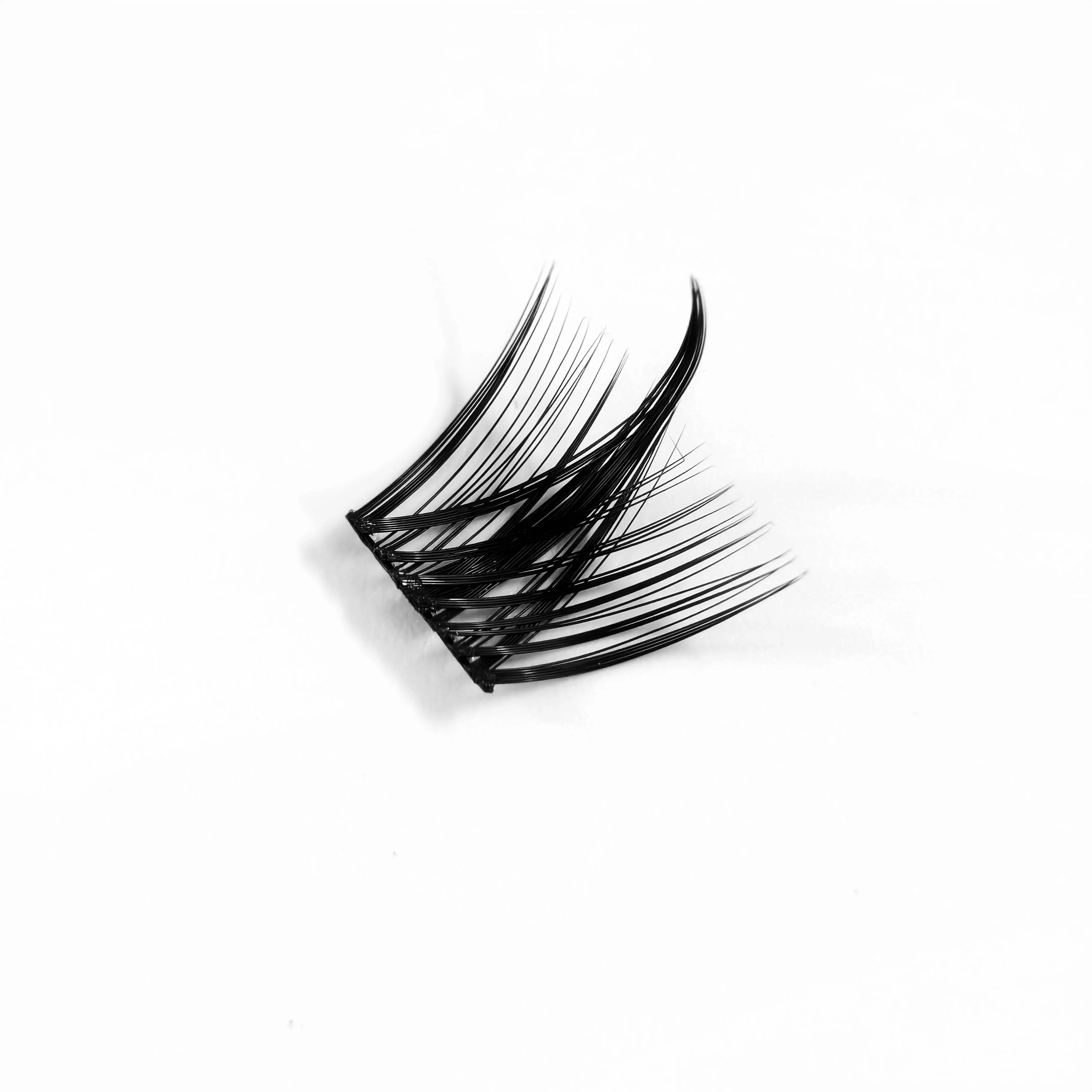 100PCS Cluster Wimpern DIY Einzelne Wimpern Verlängerung 3D Volumen Lash CC Curl Segmentierte Falsche Wimpern Natürliche Flauschige Wimpern – Detail 16