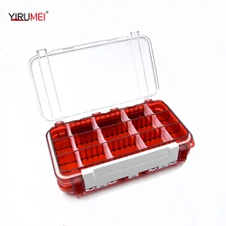 Waterproof Fishing Tackle Box Double-Sided Bait Lure Box Fish Hook Hook Up Storage Box Carp Fly Fishing Accessories Fishing Box