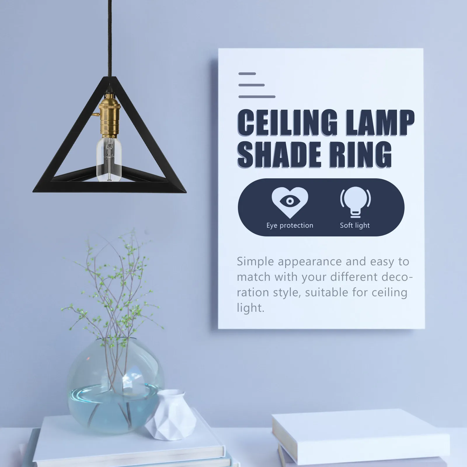 

Кольцо-основа для абажура DIY, винтажная железная рама для потолочного светильника, с отверстием под цоколь 10 мм, для абажуров и потолочных вентиляторов