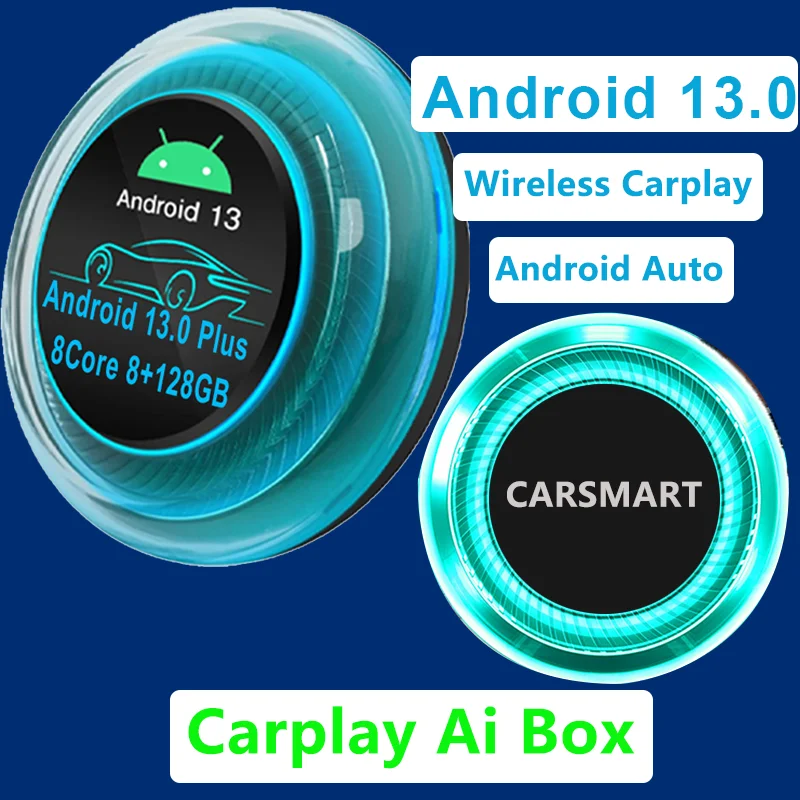 Android13 AI BOX Wireless Car play Android auto dongle portable universal Quick Connect for Original Car models plug and play