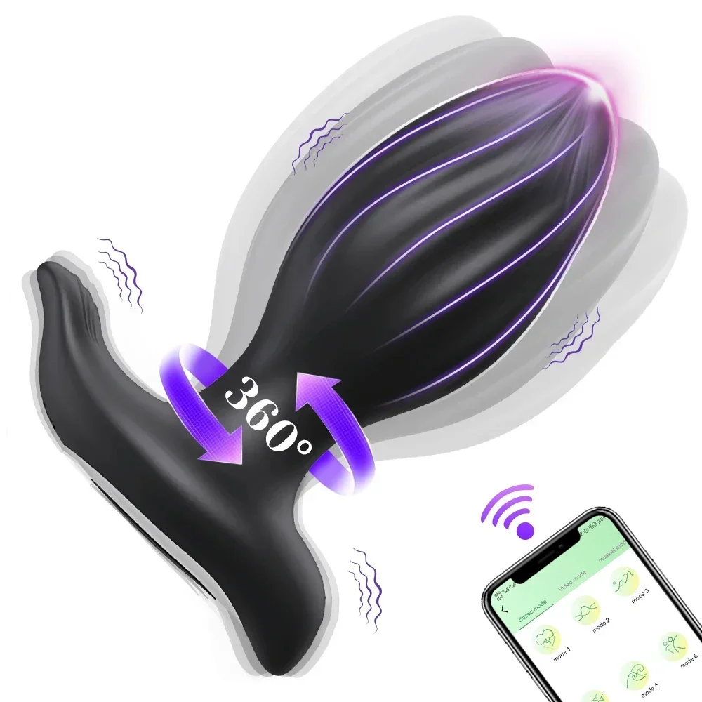 360-°-vibromasseur-anal-a-controle-sans-fil-rotation-application-bluetooth-plug-anal-pour-hommes-masseur-de-prostate-cul-masculin-jouets-sexuels-anaux-pour-adultes-couples