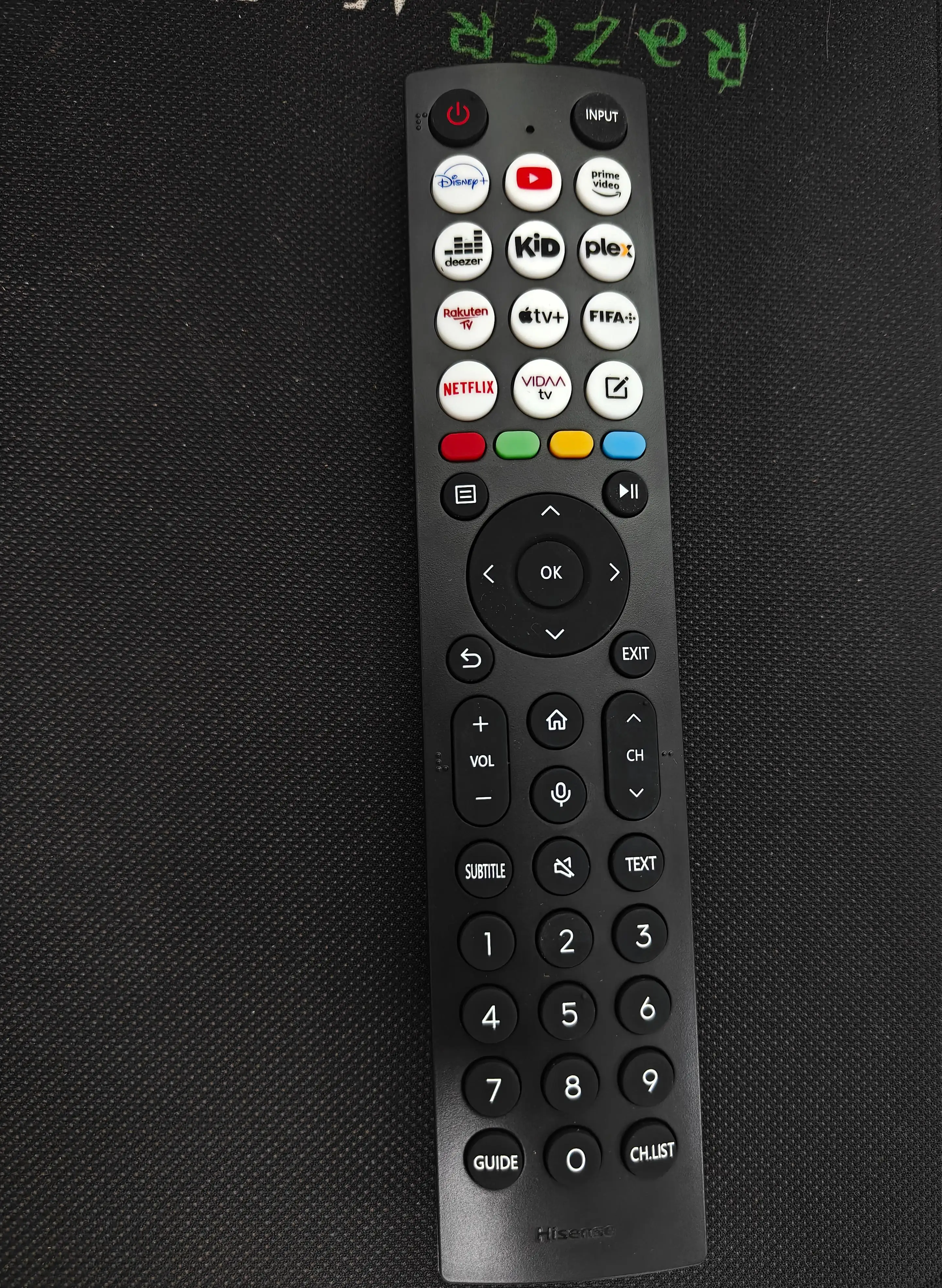 

НОВЫЙ голосовой пульт дистанционного управления ERF2J36H, замена для телевизоров Hisense Smart TV 3A6K A22443H 75A6 A22443