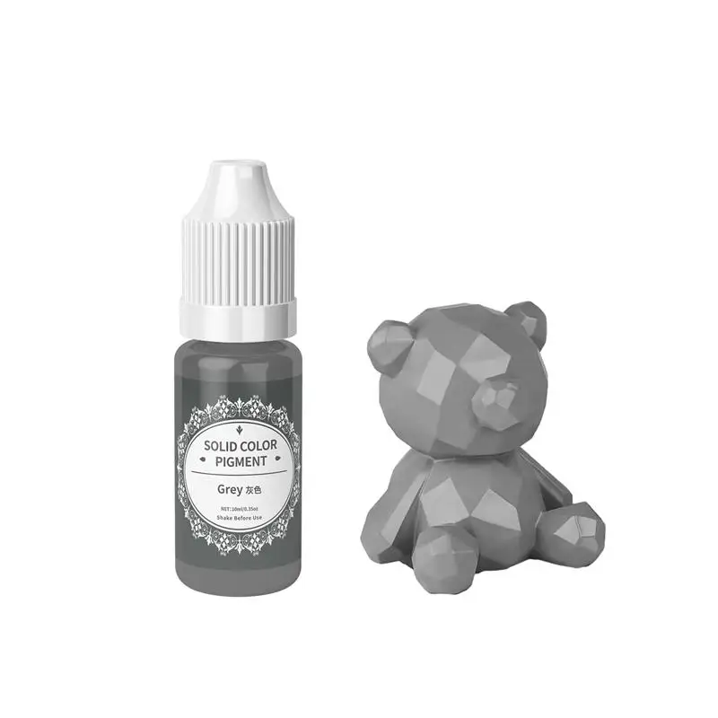 10Ml Harspigmenten Op Olie Gebaseerde Macaronkleuren Diy Crystal Ab Dropper Lijm Uv Druppelaar Zelfklevende Universele Kleurstof