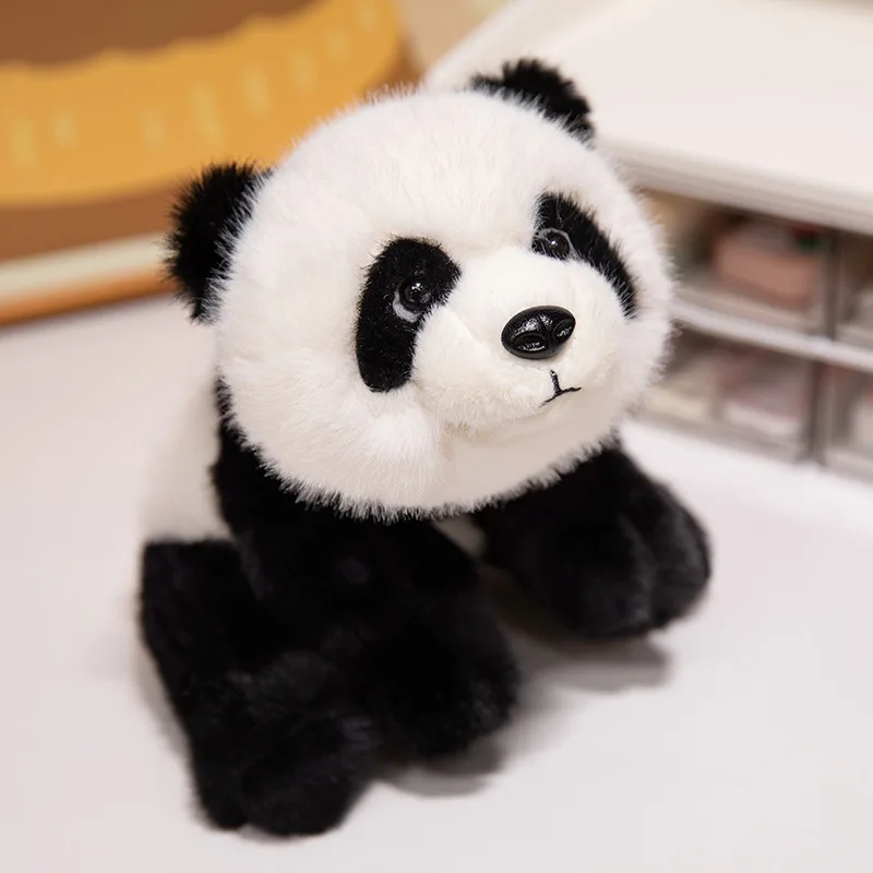 30-55cm Cartoon Lying Panda Animals  Plush Cute Toys Funny Adorable Panda Stuffed Super Soft Doll For Christmas Birthday Gifts view 5