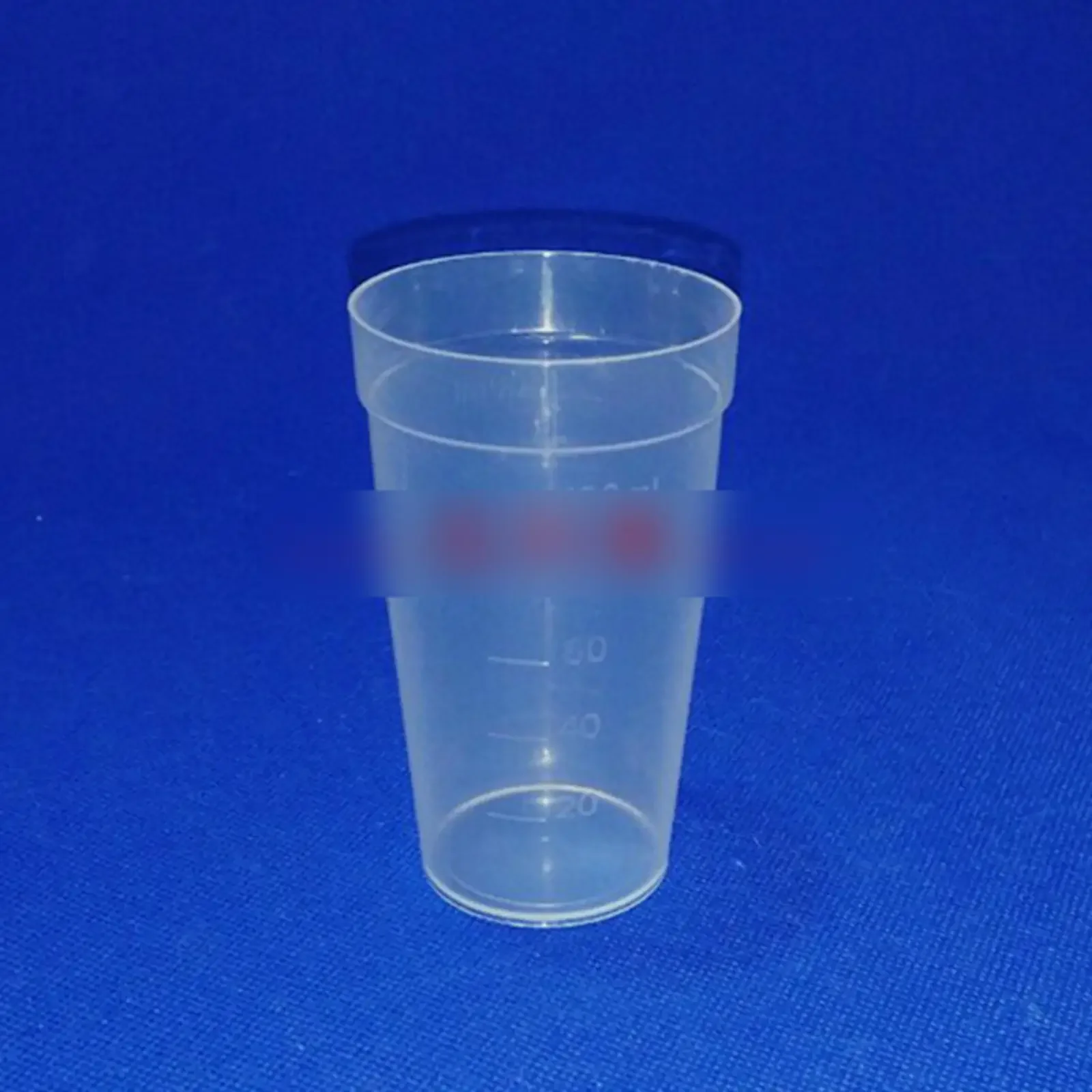 5PCS 100ml PP Titrated Tasse Titration Schiff mit Graduierung Labor