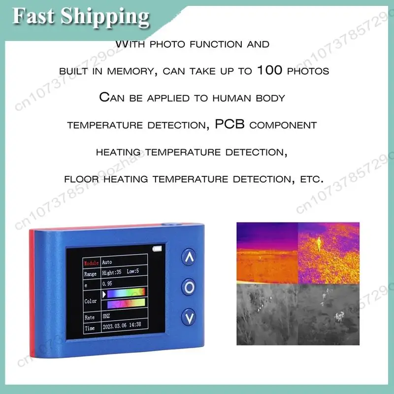 -A01R 2.4In LCD Display 320X240 Thermal Imaging Camera Infrared Handheld Imager 8Hz USB
