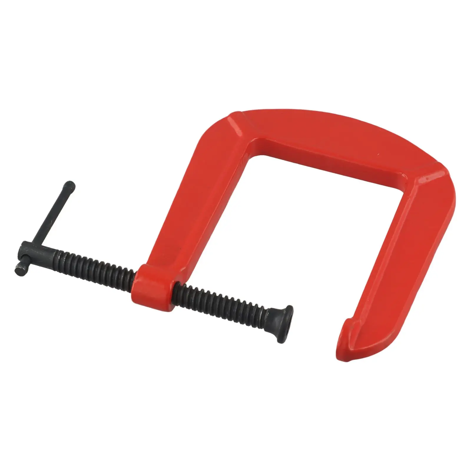

G Clamp Fixture Heavy Duty Clamp Evenly Distributed Clamp Pressure High Hardness T-bar Handle Large Swivel Pad
