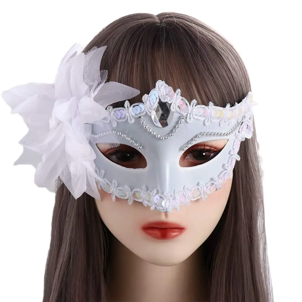 Toy Masquerade Decoration Prop Villain Joke Halloween Decoration Halloween Mask Masquerade Mask Half Faced Mask Luminous Mask