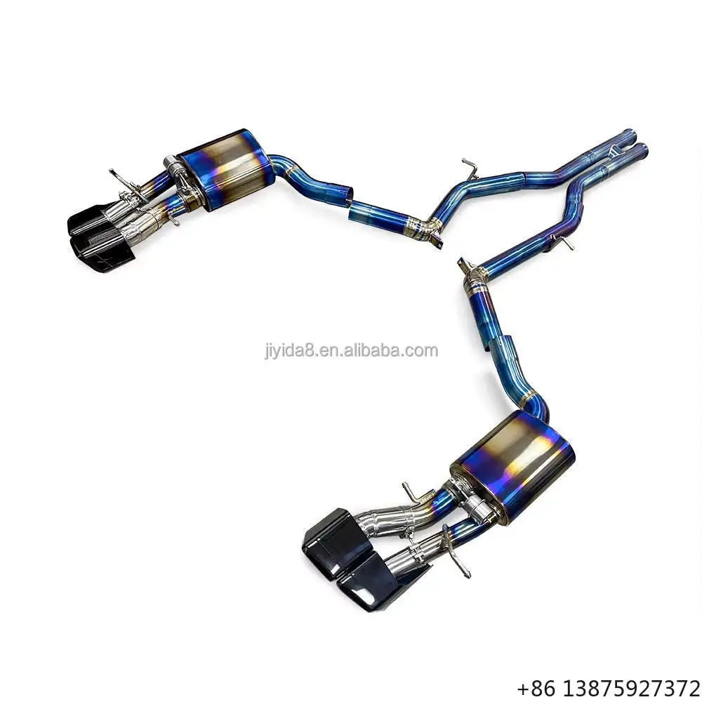 

Выхлопная система для C63 W204 6.2L 2011-2014, титановая, Valvetronic, спортивная, Catback, глушитель, высокопроизводительная