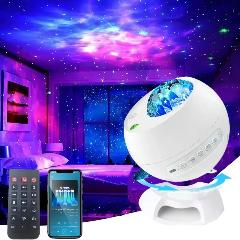 Galaxy Projector Starry Night Light Northern Light Aurora Galaxy Projection Lamp LED Projector USB LED Astronaut Star Projector