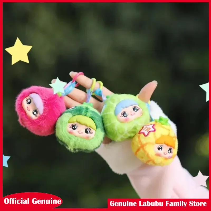 

Genuine Baby Three Yaya kawaii Fruit Series Blind Box Animation Game Peripheral Mystery Box Doll Decoration Newyear Gifts Toys