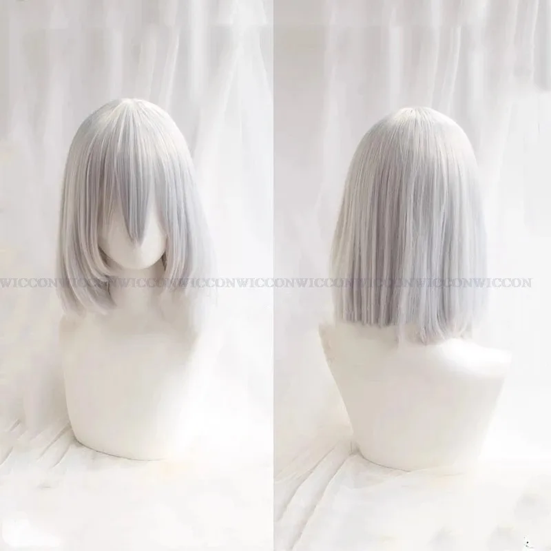 أنيمي لعبة توهو مشروع Youmu Konpaku تأثيري حلي زهر الكرز شعر مستعار الأخضر JK موحدة امرأة Kawaii كرنفال البدلة