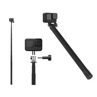 TTL-T47 3M Ultra Long Monopod Carbon Fiber Selfie Stick For GoPro Hero 10 9 8 7 6 5 4 Max Insta360 One X One R Osmo Action