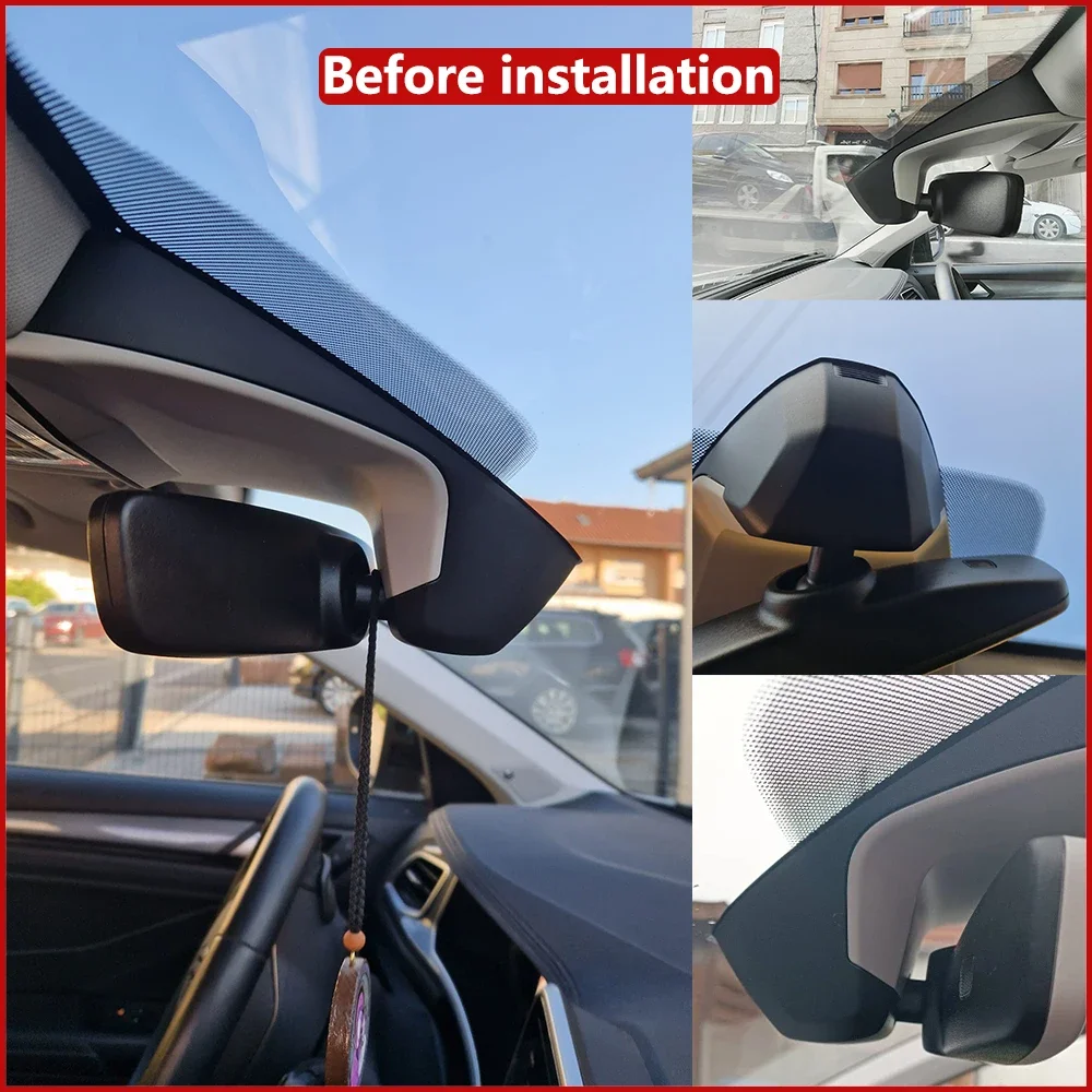 ZhuCamX ل Volkswagen VW T Roc T-Roc Troc 2018 ~ 2025 4K UHD 2160P جهاز تسجيل فيديو رقمي للسيارات داش كام كاميرا للرؤية الليلية مسجل التوصيل والتشغيل #2