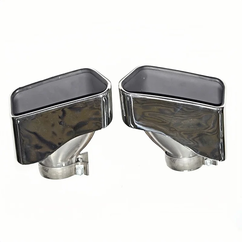 For DEX Exhaust Tips for F10 F11 F12 F13 535i 535d 640i 640d 550i 650i Square Exhaust Pipes  Muffler Nozzle