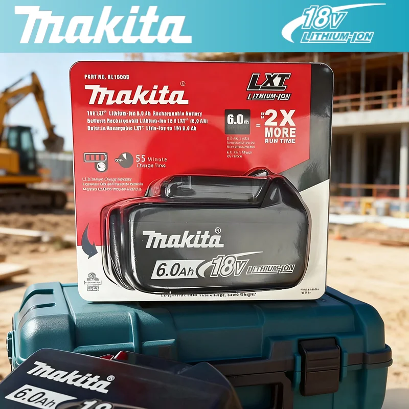 

Genuine Makita 18v Battery ⭐6000mAh Li-ion BL1860B BL1850 BL1840 Replacement for DDF487/LXT400 Power Tools⭐